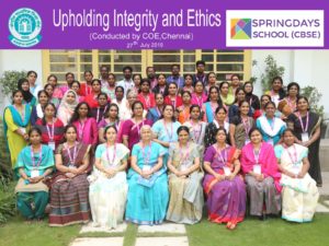Teachers of Springdays School, Vellore
