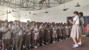 School Assembly at Springdays School, Vellore